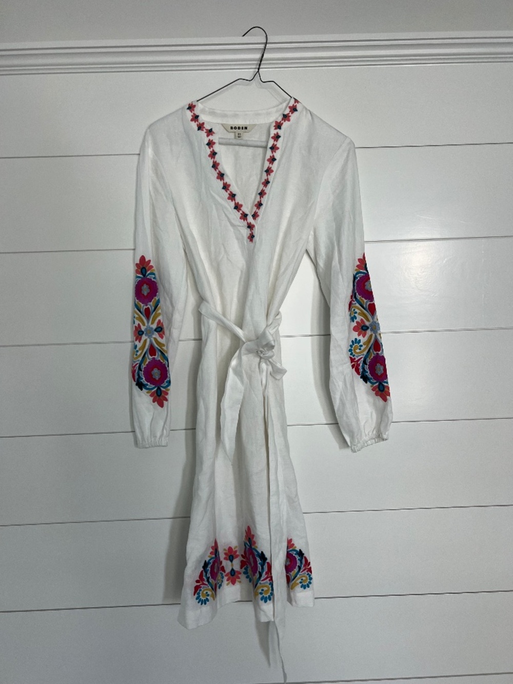 Biden Embroidered Dress